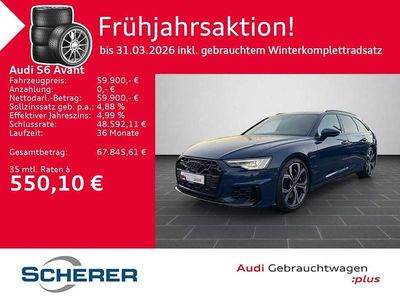 Gebraucht Audi S6 Ambiente 344 PS (253 kW) 2024 Ascariblau metallic Kombi