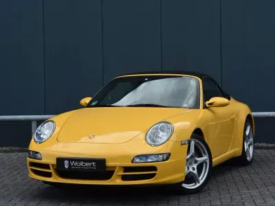 Gebraucht Porsche 911 Carrera Cabriolet 325 PS (239 kW) 2006 Gelb Cabrio