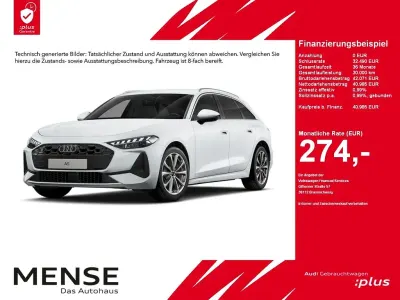 Gebraucht Audi A5 Sport 204 PS (150 kW) 2025 Gletscherweiß Kombi