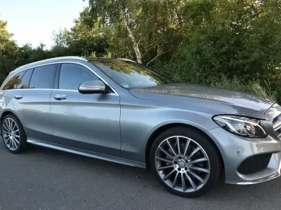 Gebraucht Mercedes C400 AMG line 333 PS (244 kW) 2015 Silber Kombi
