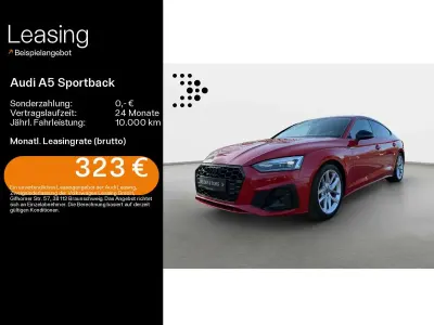 Gebraucht Audi A5 S-Line 204 PS (150 kW) 2022 Tangorot metallic Coupé