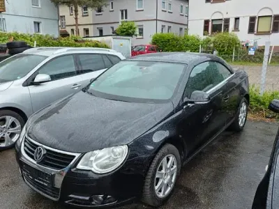 Gebraucht VW Eos 122 PS (89 kW) 2008 Schwarz Cabrio