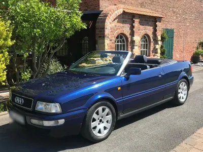 Gebraucht Audi 80 1999 Blau Cabrio