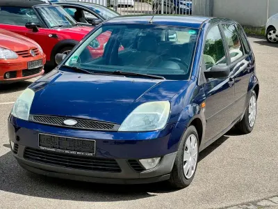 Gebraucht Ford Fiesta 75 PS (55 kW) 2003 Blau Kleinwagen