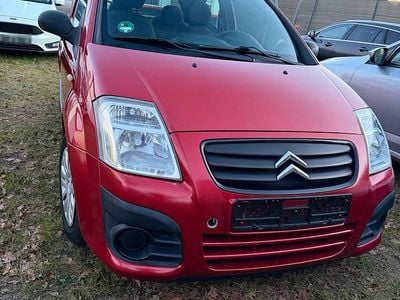 Gebraucht Citroën C2 60 PS (44 kW) 2008 Rot Kleinwagen