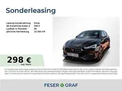 Gebraucht Cupra Leon VZ 300 PS (220 kW) 2024 Midnight schwarz metallic Limousine