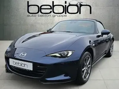 Ny Mazda MX5 Exclusive-Line 132 HK (97 kW) 2025 Blå Cabriolet