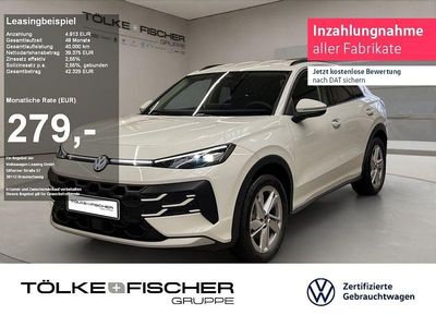 Gebraucht VW T-Roc Life 150 PS (110 kW) 2026 Weiß SUV