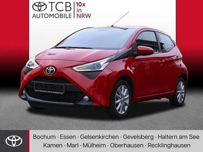 Second-hand Toyota Aygo Basis 72 CP (52 kW) 2019 Roșu Hatchback