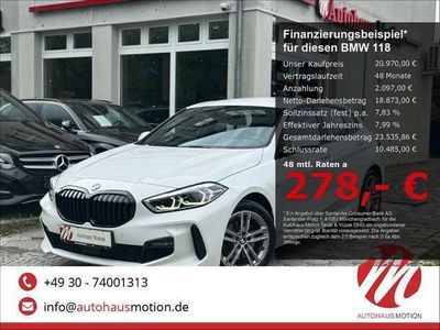 gebraucht BMW 118 d M Sport Navi Kamera LED Parklenkass. Keyle