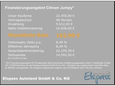 gebraucht Citroën Jumpy Kasten Club XL AUTOMATIK AHK KAMERA TEMPOMAT APPLE/ANDROID