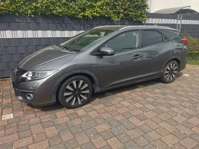 Brugt Honda Civic Lifestyle 120 HK (88 kW) 2015 Grå Stationcar