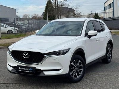 Gebraucht Mazda CX-5 Exclusive-Line 150 PS (110 kW) 2017 Weiß SUV