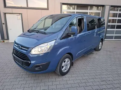 Gebraucht Ford Transit Custom Trend 131 PS (96 kW) 2017 Blau Van / Kleinbus