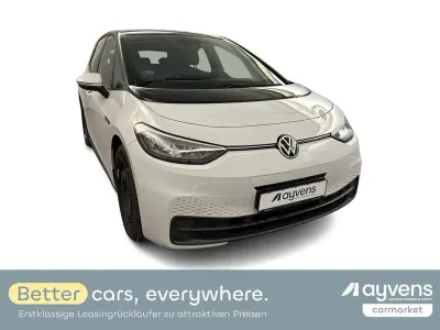 Gebraucht VW ID.3 Pro 106 kW (145 PS) 2021 Gletscherweiß metallic Kleinwagen