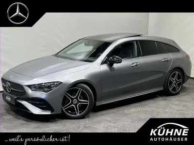 Gebraucht Mercedes CLA180 AMG Line Premium Plus 136 PS (100 kW) 2024 Lack mountaingrau Limousine
