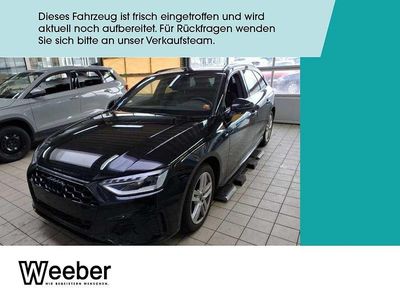 Mythosschwarz (metallic) Gebraucht 2024 Audi A4 S-Line Kombi | 36.980 € (Fairer Preis)