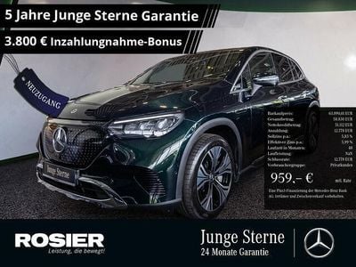 Gebraucht Mercedes EQE350 Advanced Plus 214 kW (292 PS) 2024 Grün / smaragdgrün (metallic) SUV