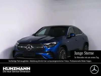 Usata Mercedes GLC400d AMG 381 CV (280 kW) 2024 Blu Coupé