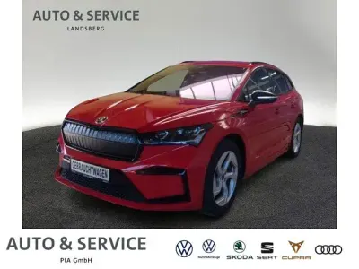 Gebraucht Skoda Enyaq iV SportLine 194 kW (265 PS) 2022 Velvetrot premium metallic SUV