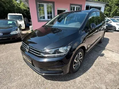 Gebraucht VW Touran Sound 150 PS (110 kW) 2018 Schwarz Van / Kleinbus