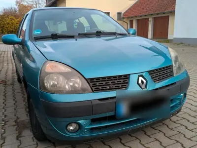 Gebraucht Renault Clio 2005 Blau Kleinwagen
