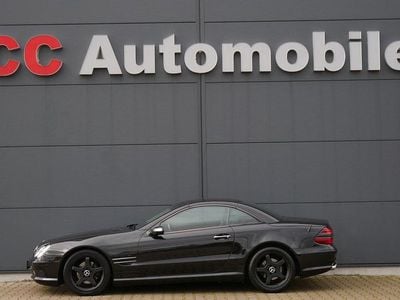 Usata Mercedes SL350 245 CV (180 kW) 2005 Nero Cabrio