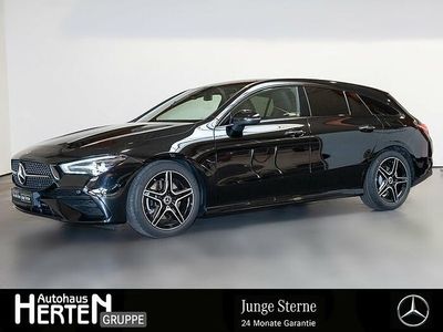 Lack kosmosschwarz Gebraucht 2024 Mercedes CLA200 Shooting Brake AMG line Kombi | 34.900 € (Fairer Preis)