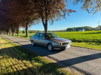 Brugt BMW 735 211 HK (155 kW) 1987 Beige Sedan