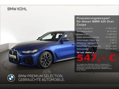 Second-hand BMW 420 Shadowline 184 CP (135 kW) 2025 Albastru Coupe