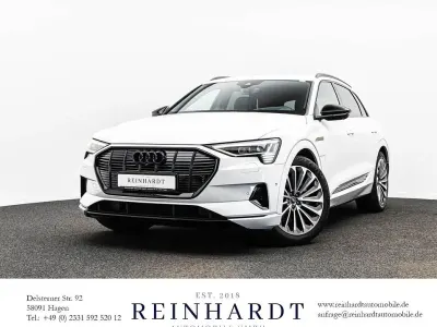 Gebraucht Audi e-tron S-Line 300 kW (408 PS) 2021 Gletscherweiß metallic SUV