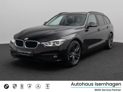 Gebraucht BMW 320 Sport Line 190 PS (139 kW) 2017 Schwarz ii  668schwarz Limousine