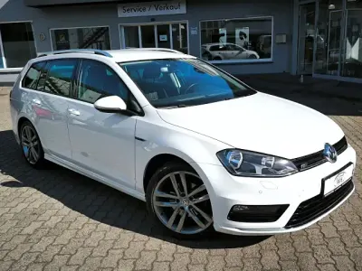 Brugt VW Golf VII LOUNGE 125 HK (91 kW) 2015 Hvid Stationcar