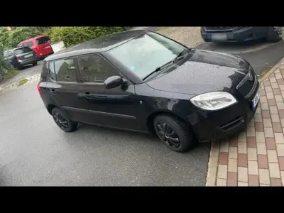 Gebraucht Skoda Fabia 80 PS (58 kW) 2009 Schwarz Kleinwagen