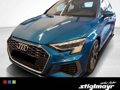 Atollblau metallic Gebraucht 2022 Audi A3 S-Line Limousine | 25.940 € (Etwas zu teuer)