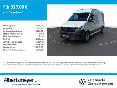 Gebraucht VW Crafter 140 PS (102 kW) 2024 Weiß Van