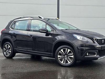 Gebraucht Peugeot 2008 Allure 110 PS (80 kW) 2017 Schwarz metallic schutzlack SUV