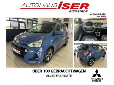 Gebraucht Hyundai i10 Trend 67 PS (49 kW) 2018 Blau Kleinwagen
