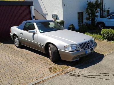 Gebraucht Mercedes SL500 326 PS (239 kW) 1990 Silber Cabrio