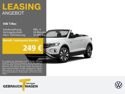 Second-hand VW T-Roc Cabriolet Goal 116 CP (85 kW) 2025 Alb Cabrio