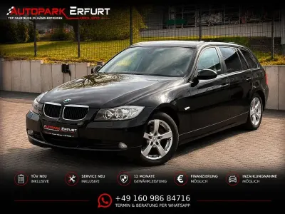 Gebraucht BMW 320 Advantage 163 PS (119 kW) 2007 Schwarz Kombi