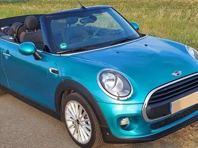 Gebraucht Mini One Cabriolet Pepper 102 PS (75 kW) 2016 Blau Cabrio