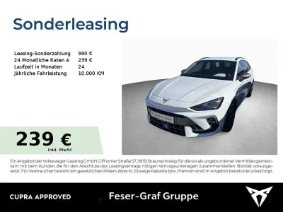 Gebraucht Cupra Leon 150 PS (110 kW) 2025 Weiss Kombi