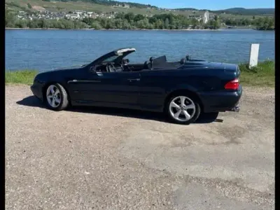Gebraucht Mercedes 320 218 PS (160 kW) 1999 Blau Cabrio