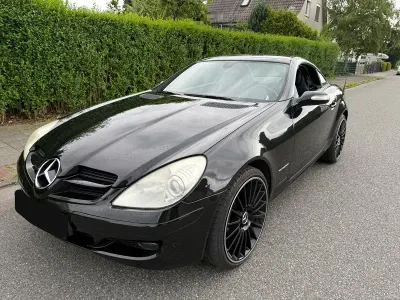 Gebraucht Mercedes SLK200 2007 Schwarz Cabrio