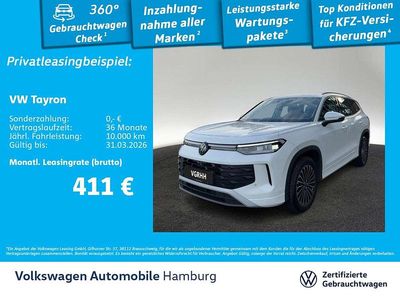 Gebraucht VW Tayron Life 193 PS (141 kW) 2025 0r oryxweiß perlmutteffekt SUV