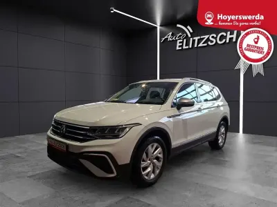 Gebraucht VW Tiguan Allspace Life 150 PS (110 kW) 2022 Weiß SUV