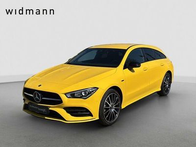Gebraucht Mercedes CLA250e Shooting Brake AMG 160 PS (117 kW) 2021 Unilack sonnengelb Kombi