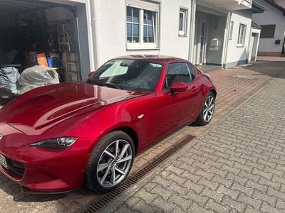 Second-hand Mazda MX5 Sports-Line 184 CP (135 kW) 2019 Roșu Cabrio