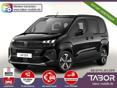 Neu Peugeot Rifter GT 131 PS (96 kW) 2025 Schwarz metallic Van / Kleinbus
